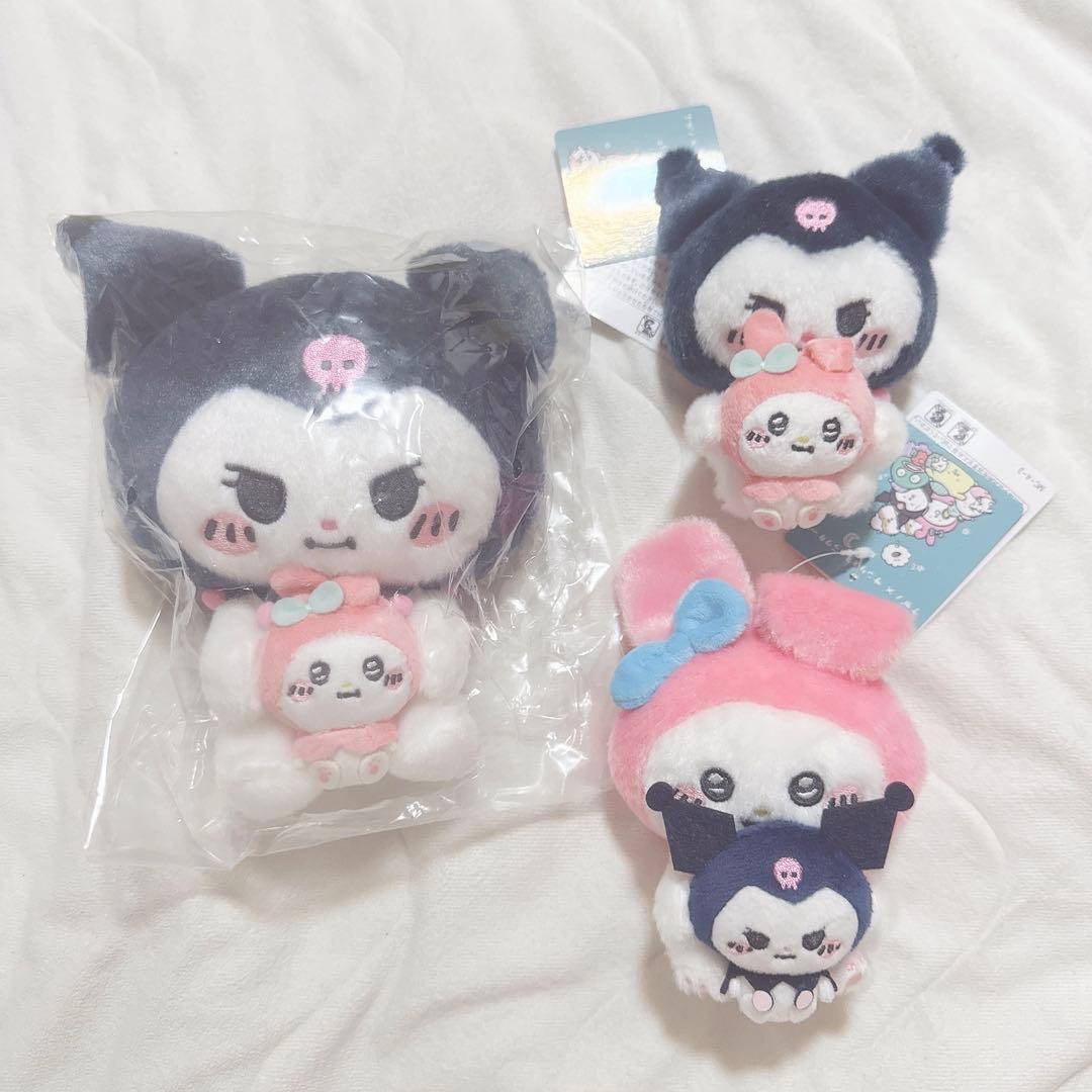 サンリオ クロミ マイメロディ ナガノ ペアマスコット ペアぬいぐるみ