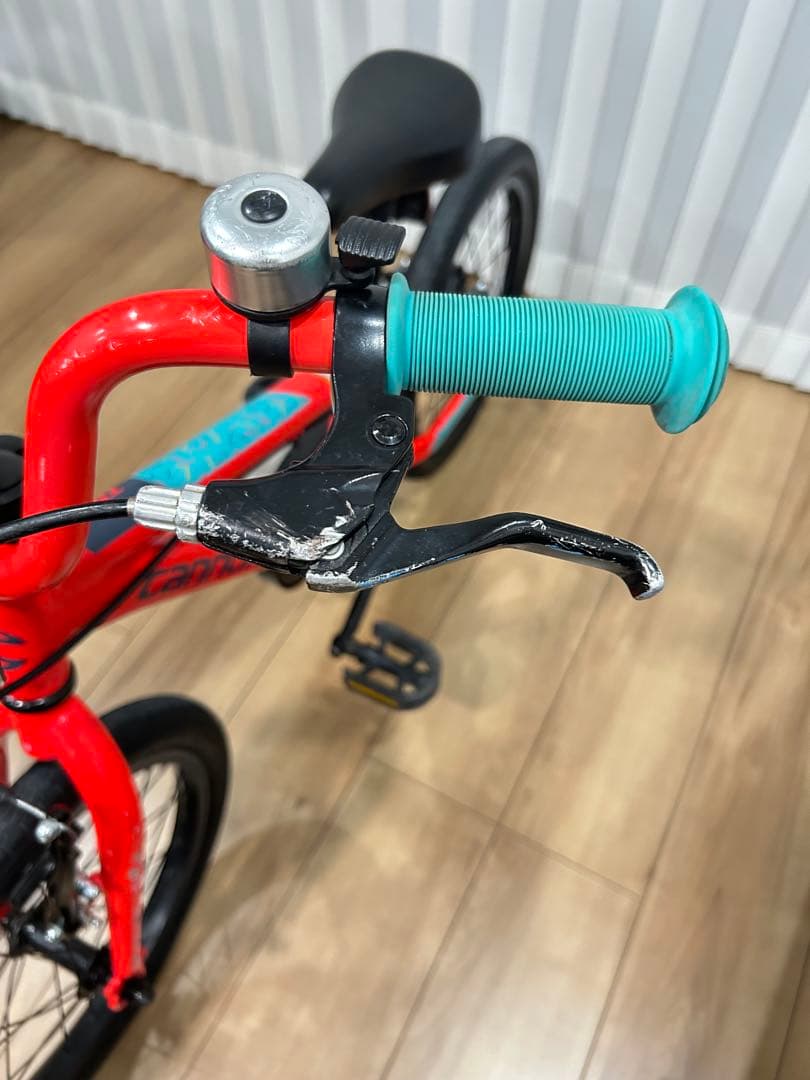 (kmrrr)キャノンデール キッズ トレイル 16インチ 補助輪未使用