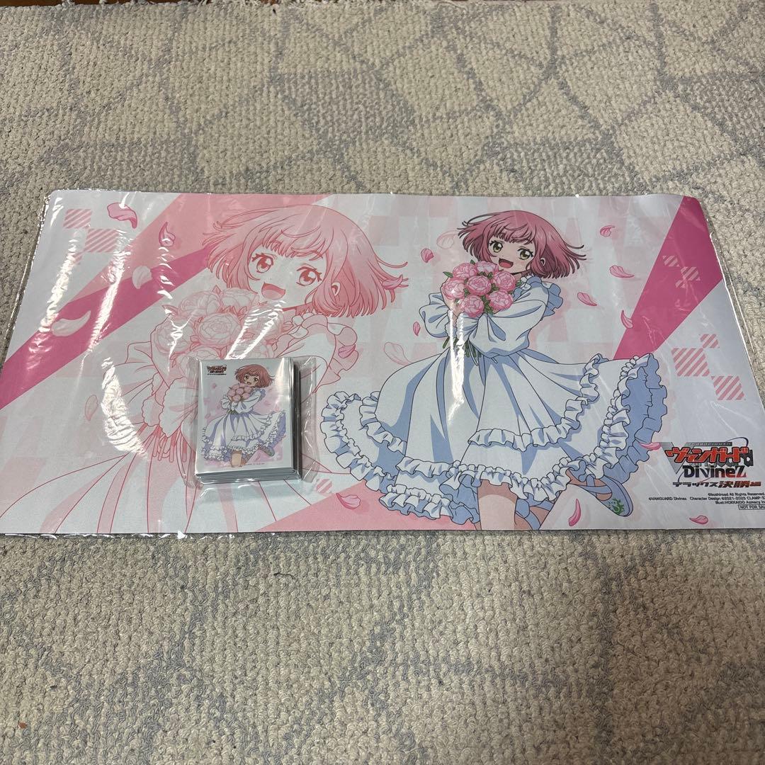 ヴァンガード 羽根山ウララ プレイマット　スリーブ　セット