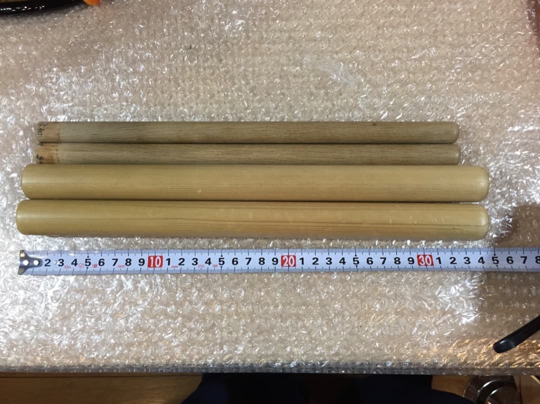 締太鼓 セット 約35cm 和楽器 蒔絵 小型和太鼓2個 締太鼓台 撥4本 付き