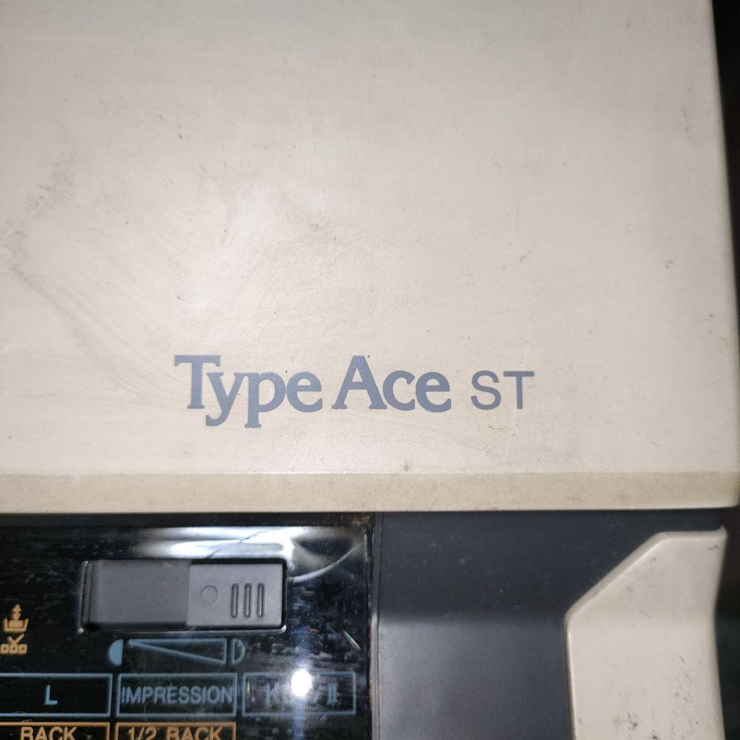Canon電子英文タイプライターとリボン、修正テープ（Type Ace ST）