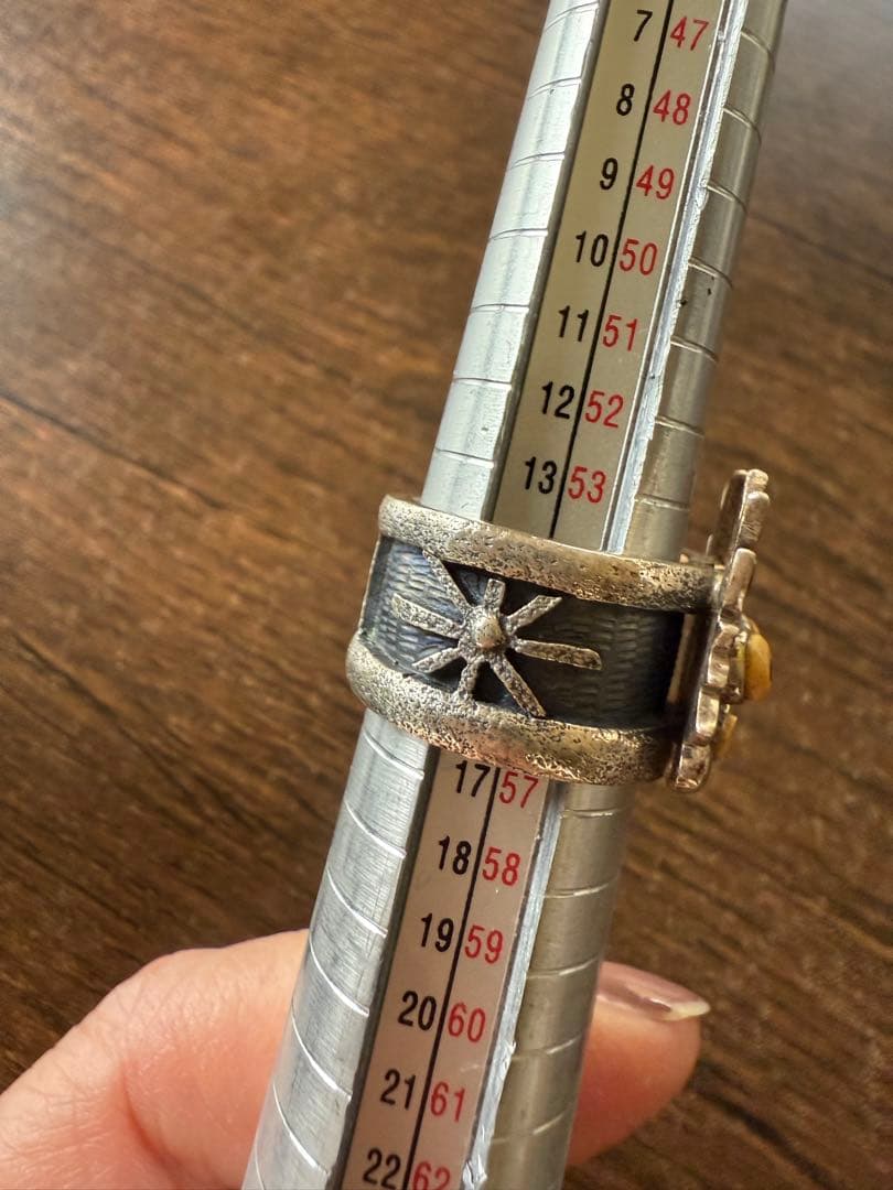 最終お値下げ！ホピ族　ジェラルドロマベンテマ　リング