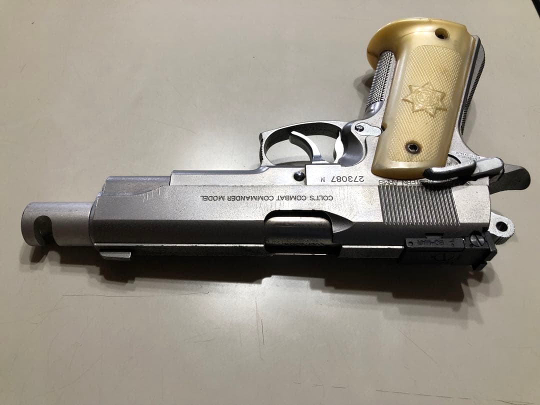 WAニュースーパーコンバットコマンダーカスタム ステンレスシルバー