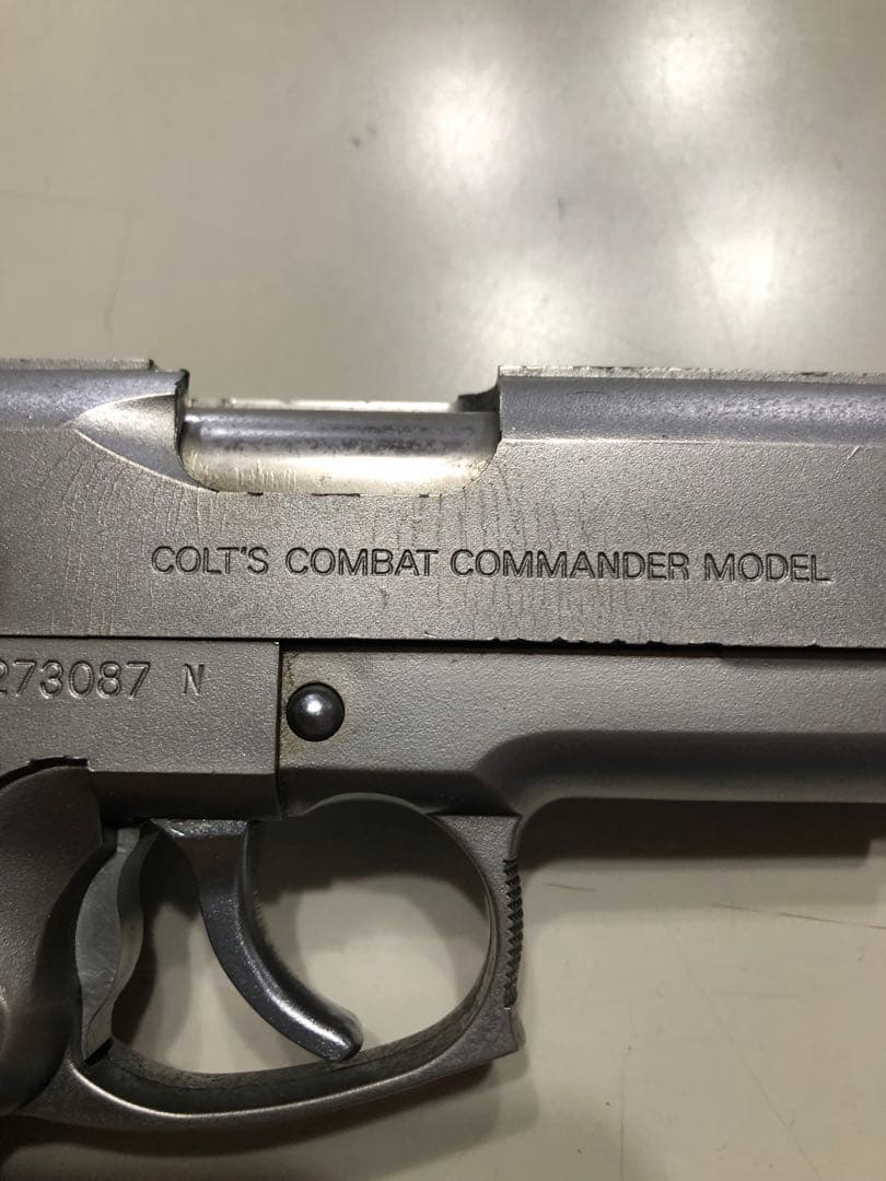 WAニュースーパーコンバットコマンダーカスタム ステンレスシルバー