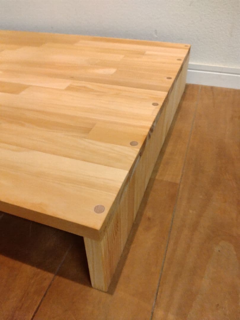 木製　ハンドメイド　オーダー　コの字　テレビ台　サイドテーブル　シェルフ　水槽台