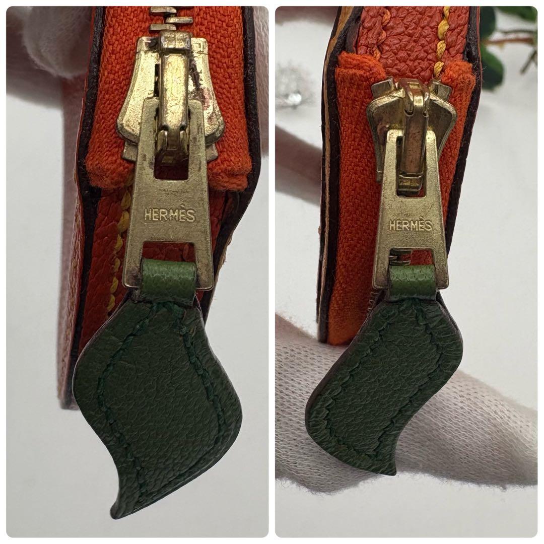 【guu様】エルメス　フルーツ ケース　オレンジ　G