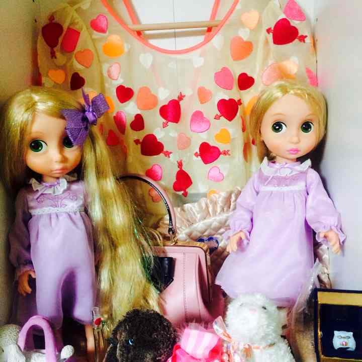 ラプンツェル アニメータードール ラメ 中古