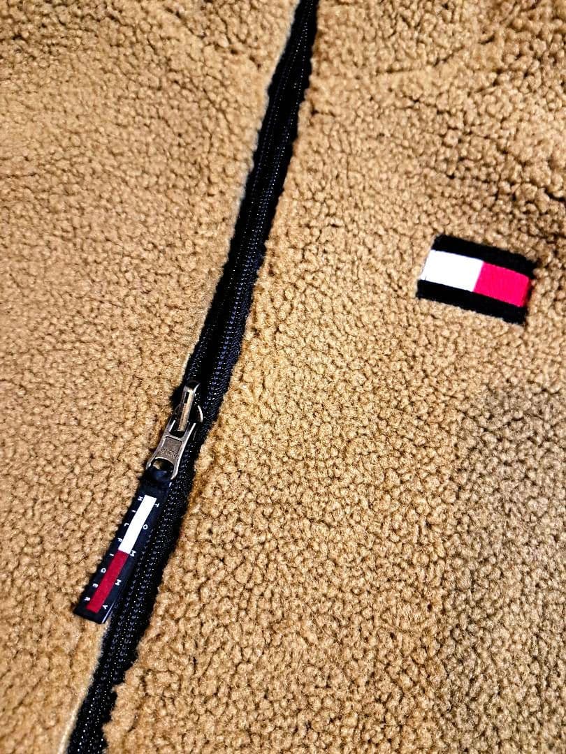   GOLF リバーシブルルボア フリースベスト