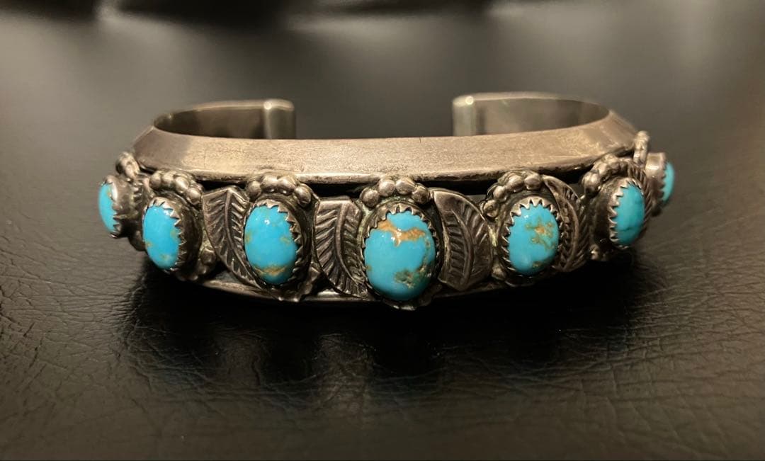 NAVAJO Atkinson Trading ヴィンテージヘビーバングル