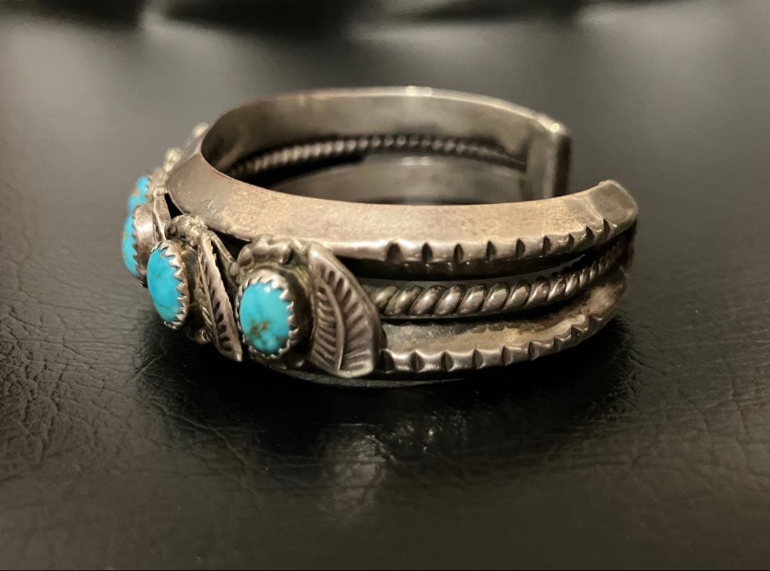 NAVAJO Atkinson Trading ヴィンテージヘビーバングル