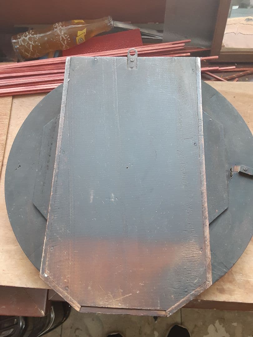 アンティーク、SEIKOSHA アナログ掛時計 丸型振り子時計