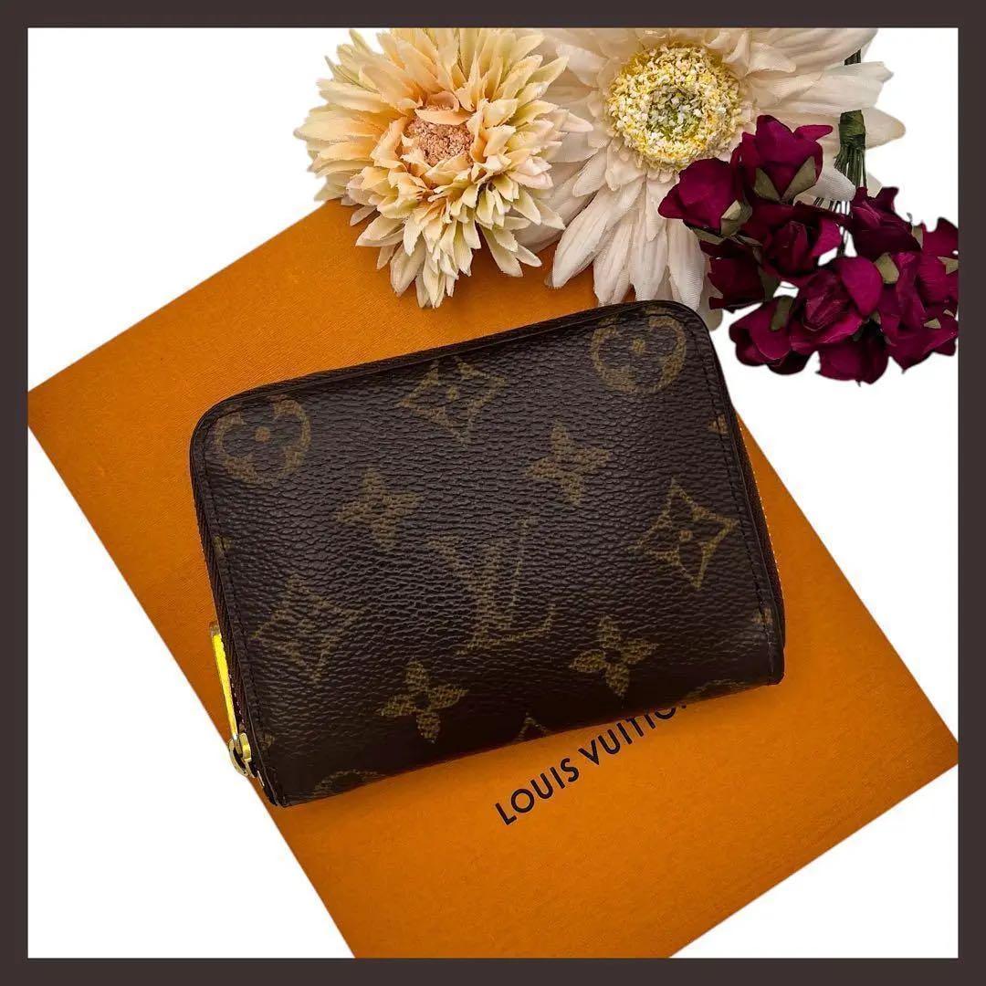177 chi♡eさん専用ルイヴィトン モノグラム カード 小銭入　ジッピーコ