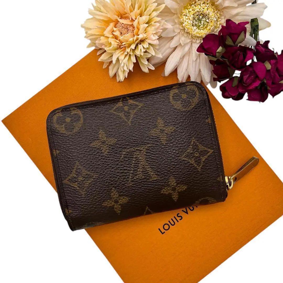 177 chi♡eさん専用ルイヴィトン モノグラム カード 小銭入　ジッピーコ