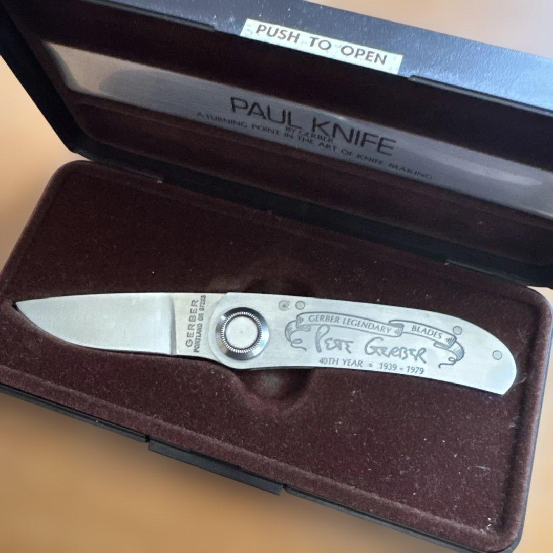  PAUL KNIFE 限定版 40周年記念