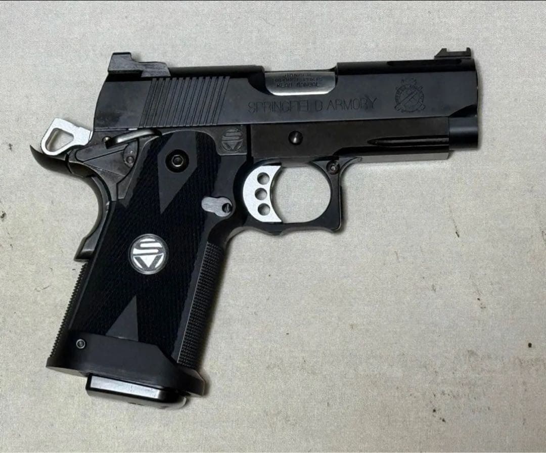 HW樹脂 WA スプリングフィールド V10 純正マガジン２本付き 訳有り美品