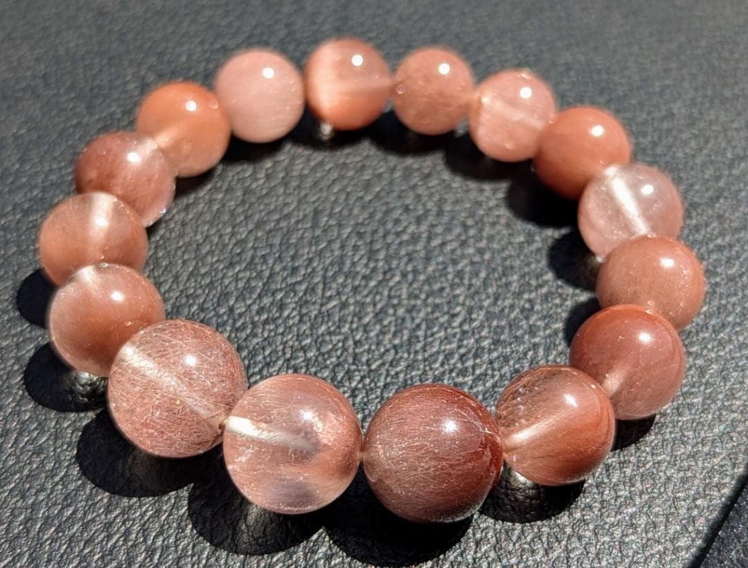 期間限定値下げ【極美・レア】サゲニティッククォーツ グラデーションブレスレット