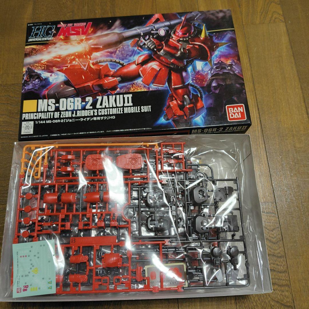 【新品未組立】HG シンマツナガ専用ザク ゲルググJ ジョニーライデン専用ザク