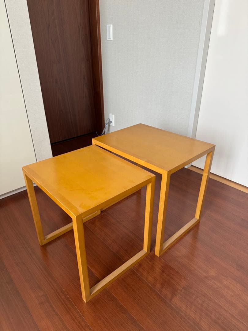 @kaorina MOBILIA WOODENネストテーブル