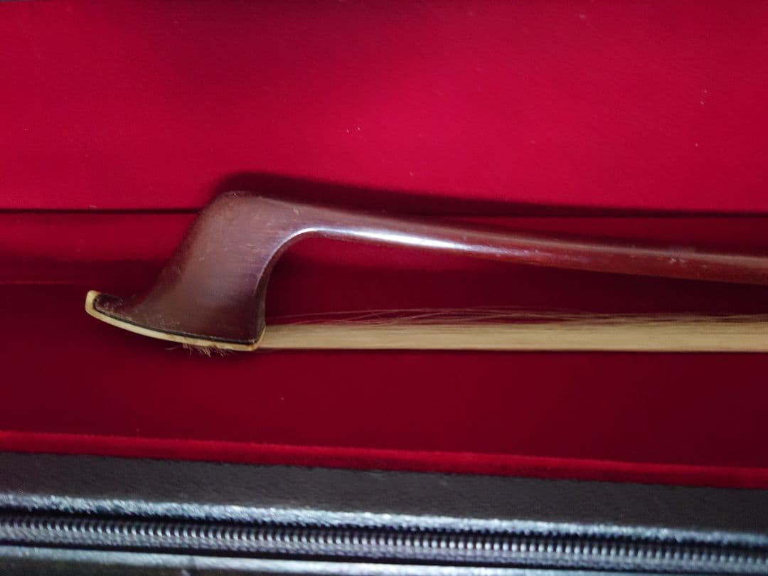 フレンチスタイル　コントラバス弓 　ビンテージ　70cm