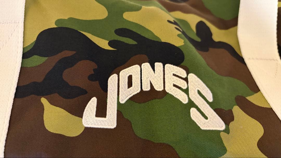 新品Jonesゴルフ　ダッフルバッグ ロゴ刺繍付レア物