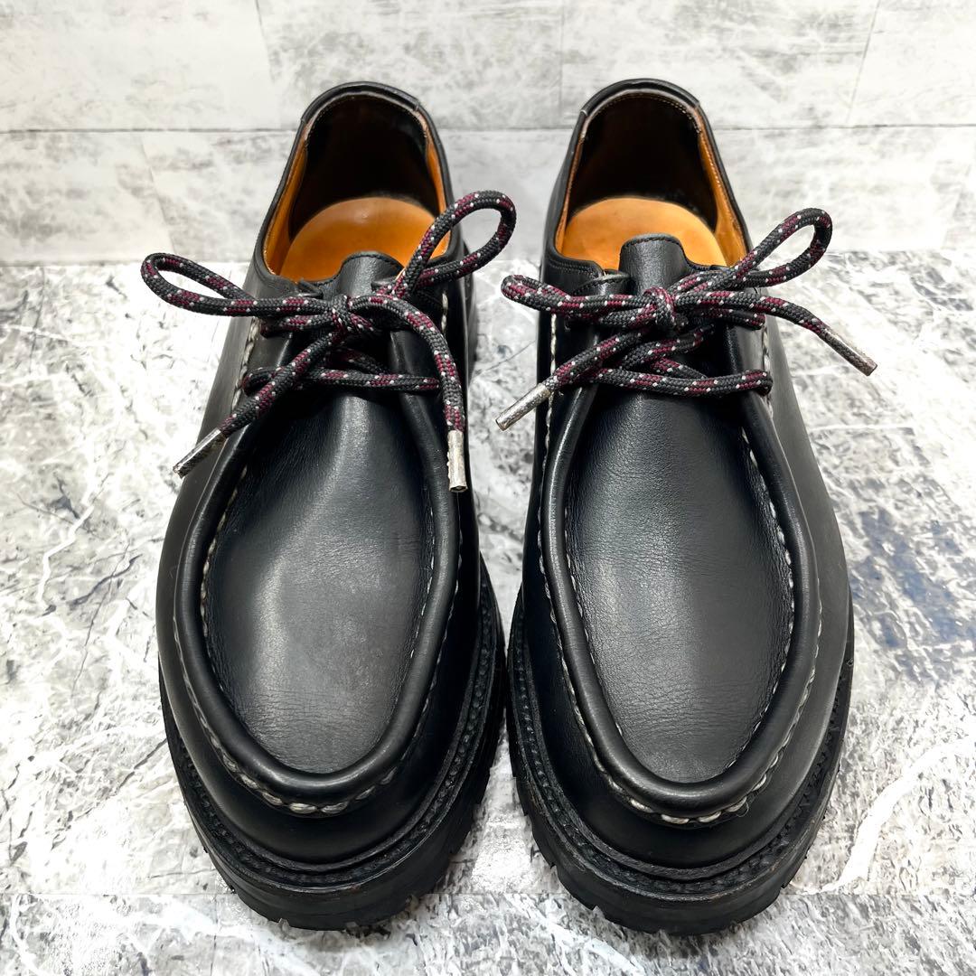 美品✨ スコッチグレイン チロリアンシューズ 革靴 ブラック 25cm相当