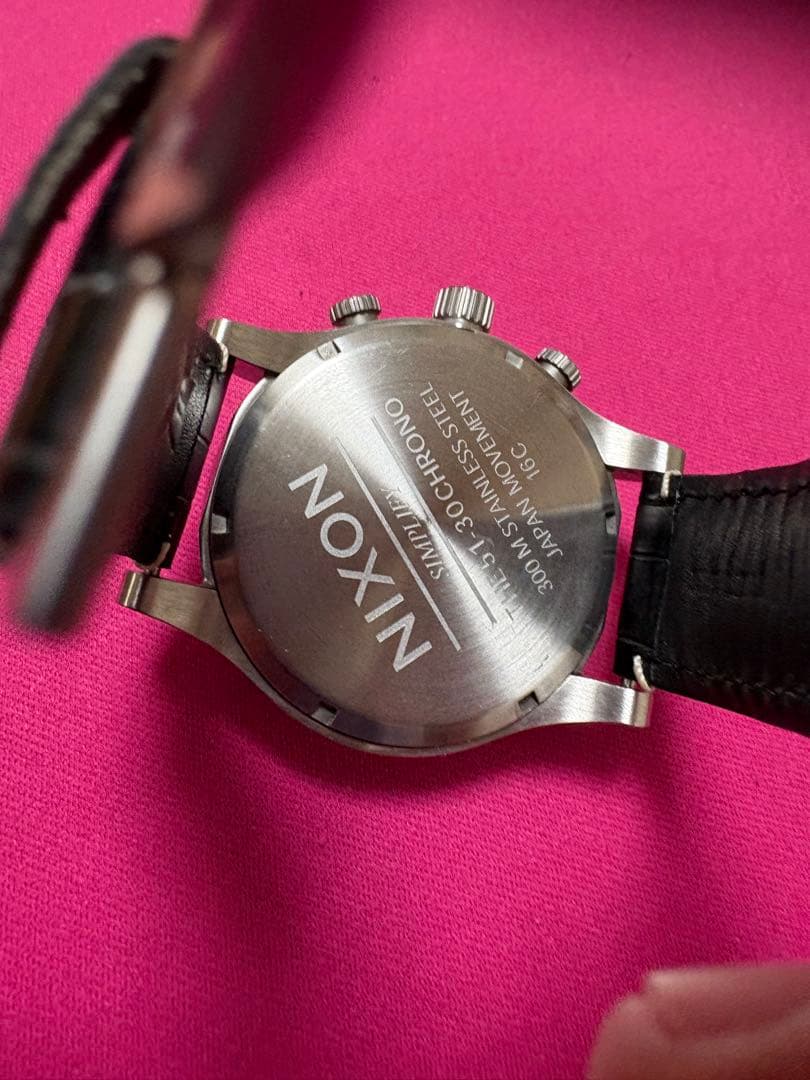 NIXON 50-31 クロノグラフ 腕時計 美品