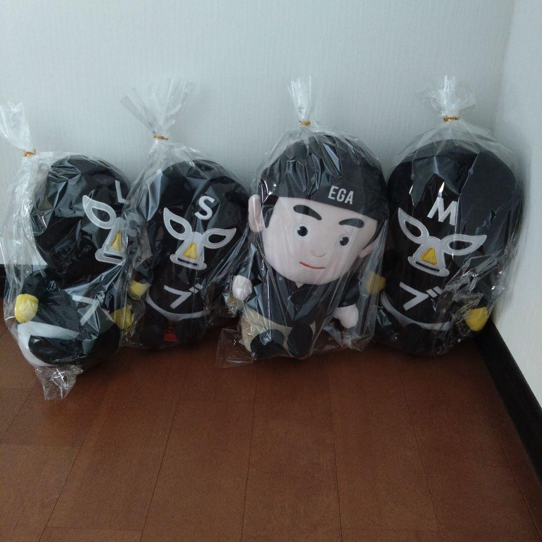 エガちゃんねる　 ぬいぐるみ 　江頭さん、M、S、L４体セット