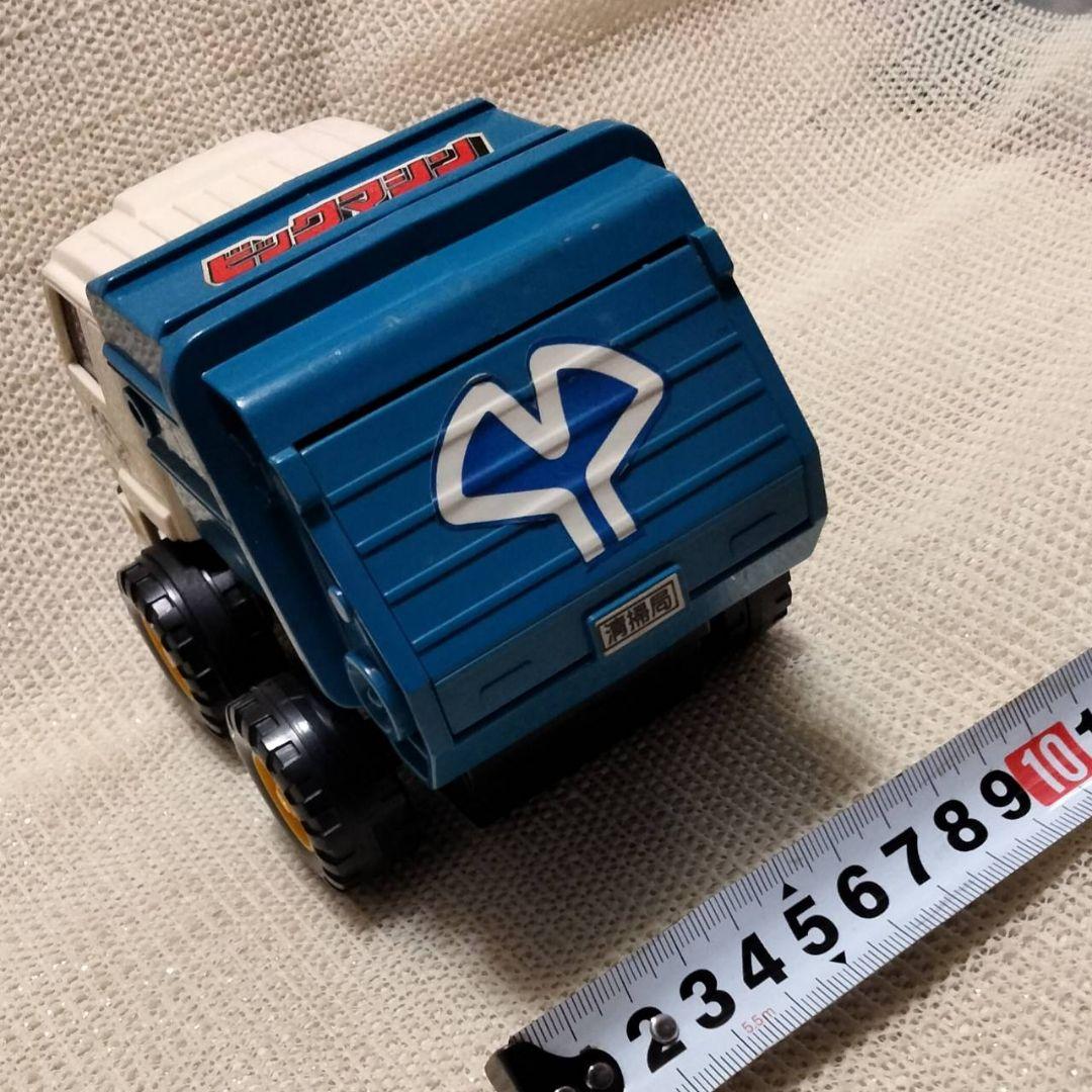 454 ヨネザワビッグマシン 清掃局収集車 パッカー車　破損商品