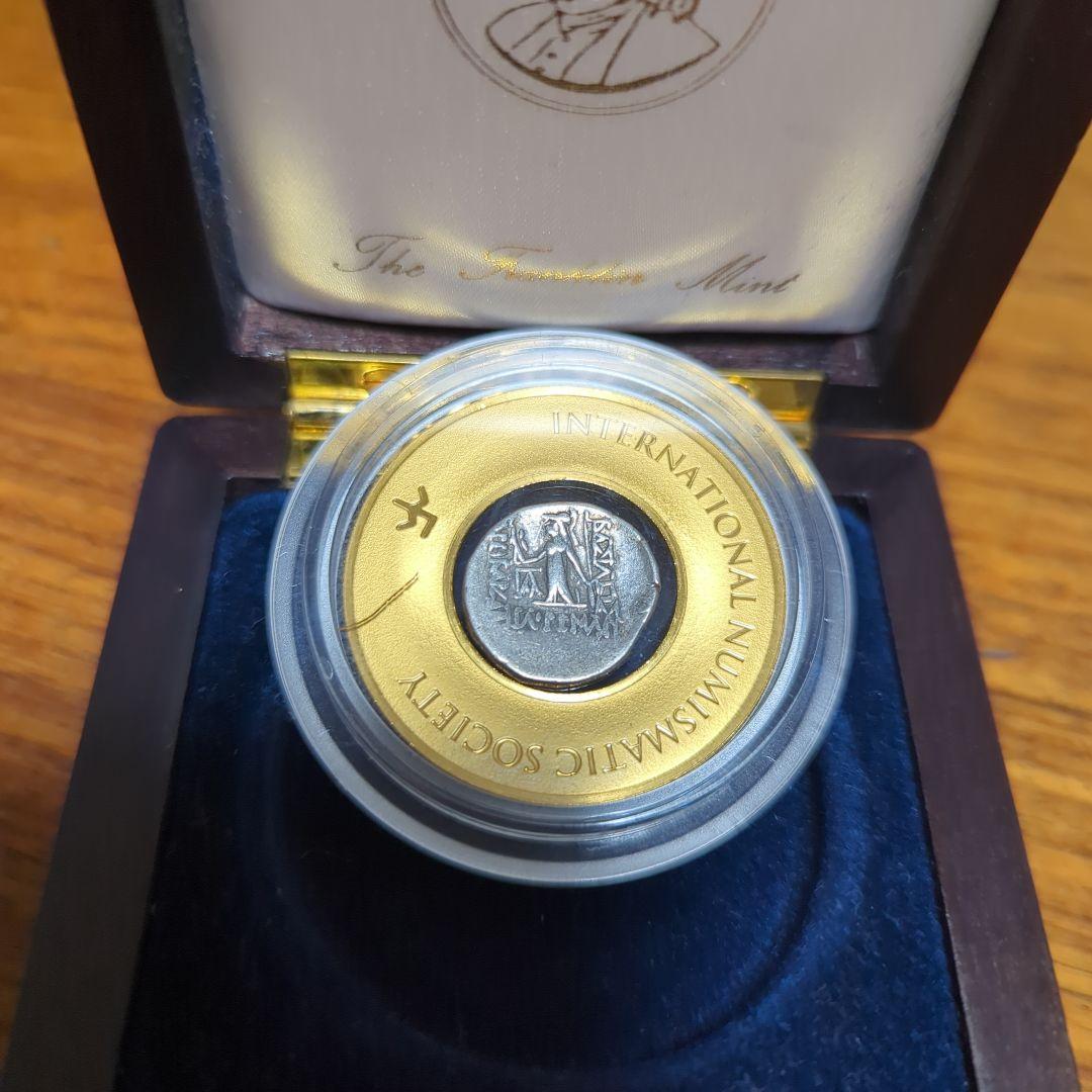 フランクリンミント 古代ギリシャ ARIOBARZANESI ドラクマ 銀貨