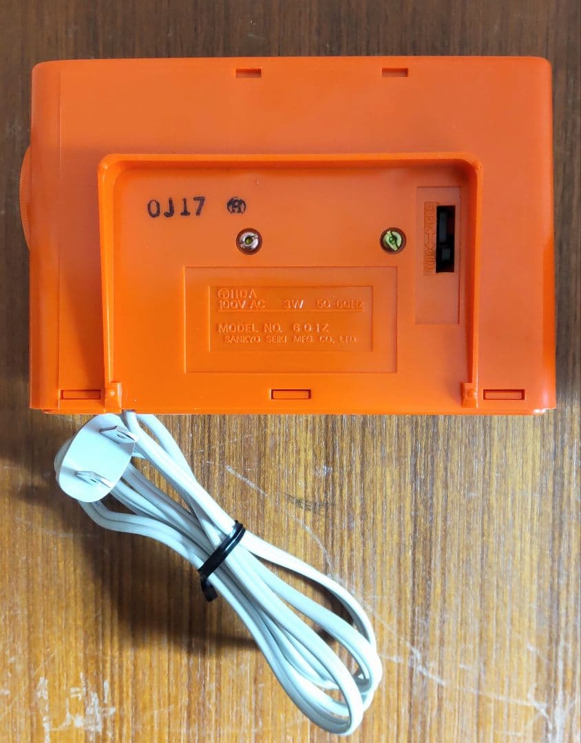 当時物　Sankyo　ザックス　 DT-601 　デジタル置時計