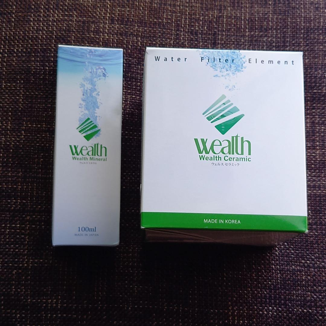 ミネラル原液100ml1本とセラミックフィルターセット