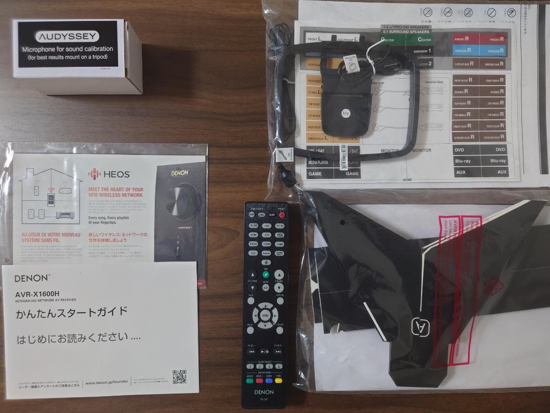 【美品】DENON AVR-X1600H