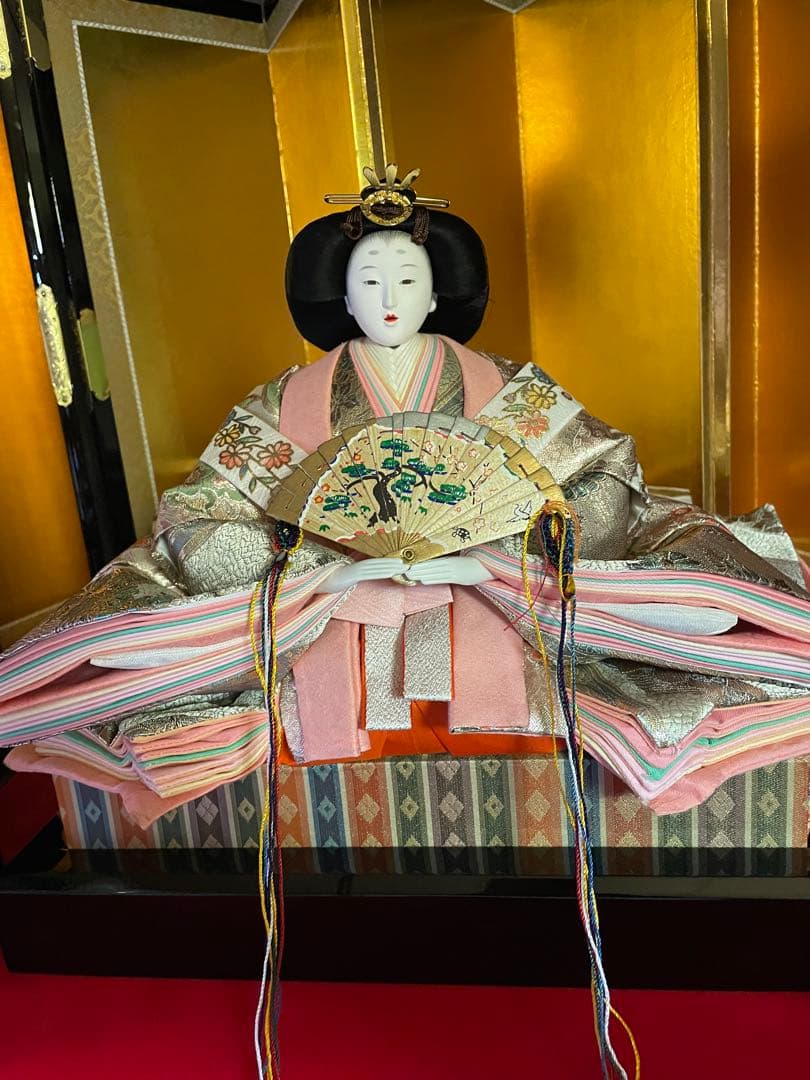 賀茂芳春作 雛人形七段(送料の関係で3つ 全てご購入お願いします) ①/3
