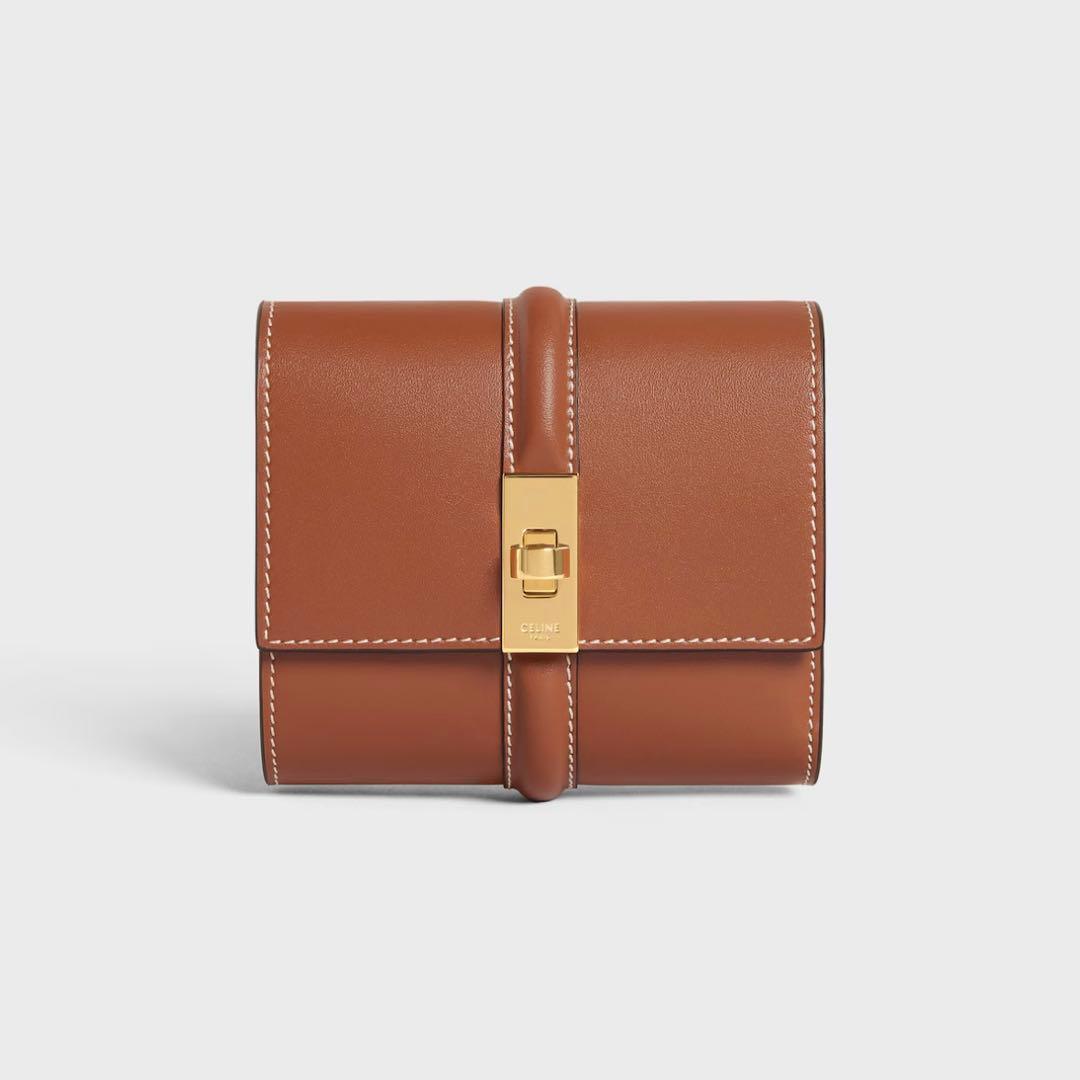CELINE セリーヌ 三つ折り財布 セーズ