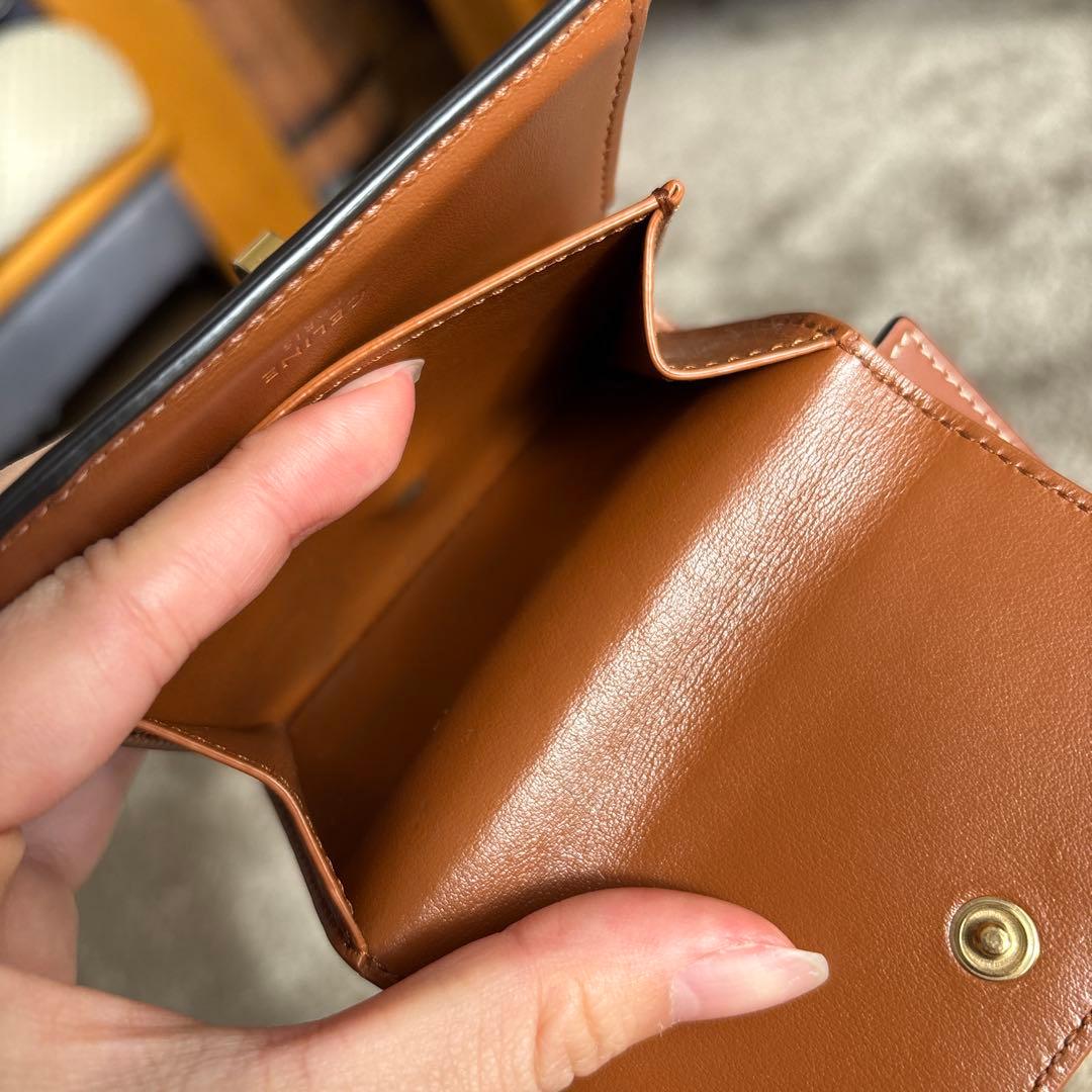 CELINE セリーヌ 三つ折り財布 セーズ
