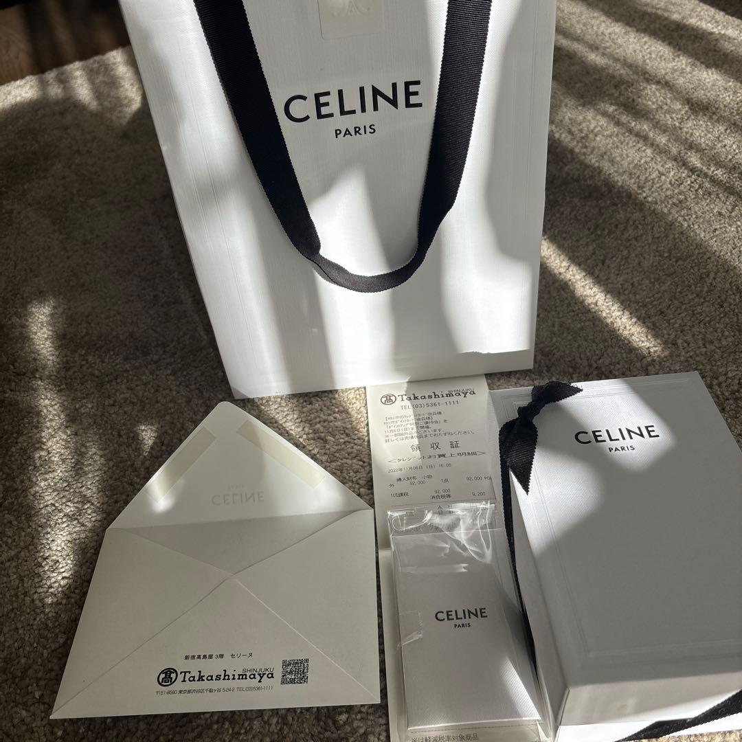 CELINE セリーヌ 三つ折り財布 セーズ