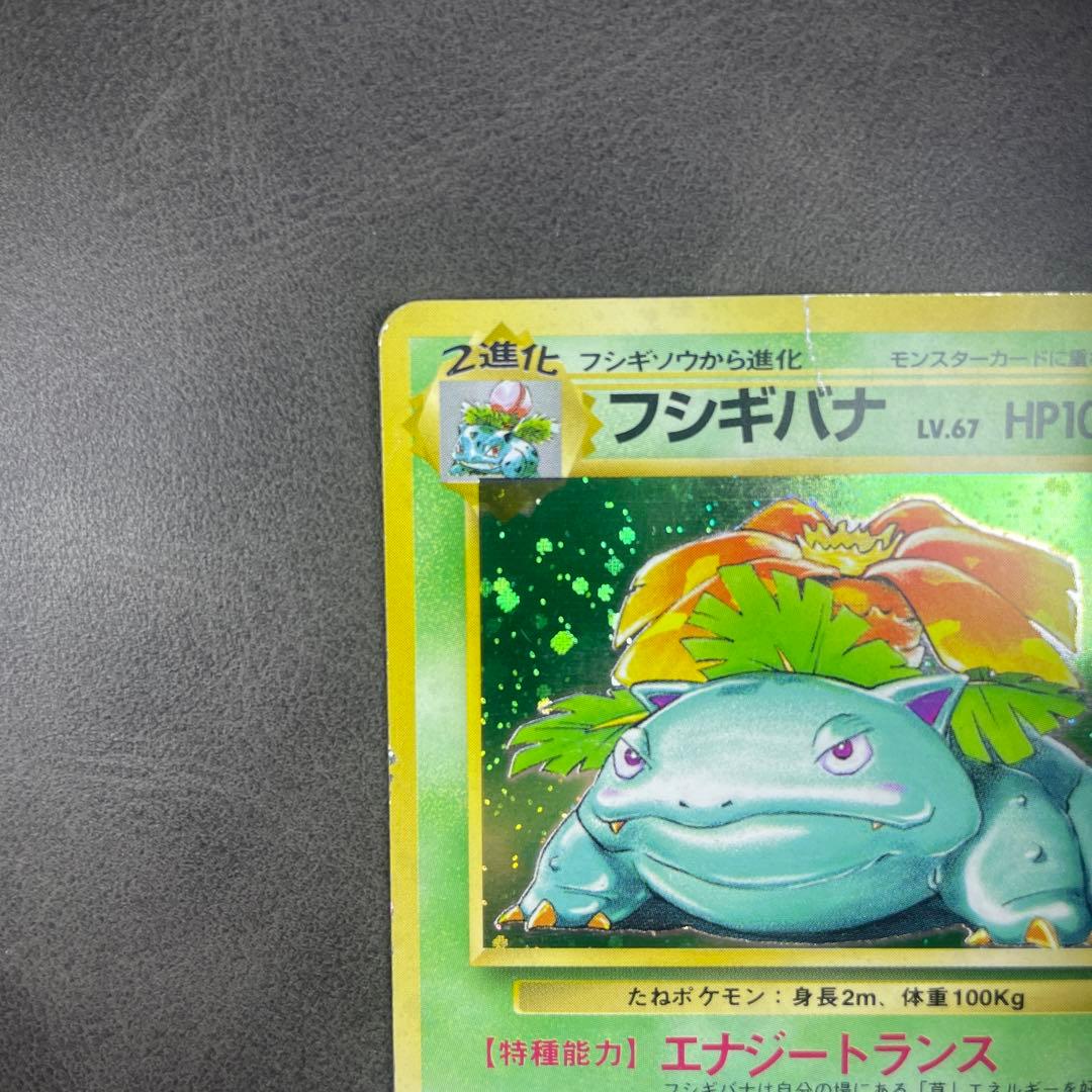 初期フシギバナ　エラーカード　星なし　旧裏　ポケモンカード