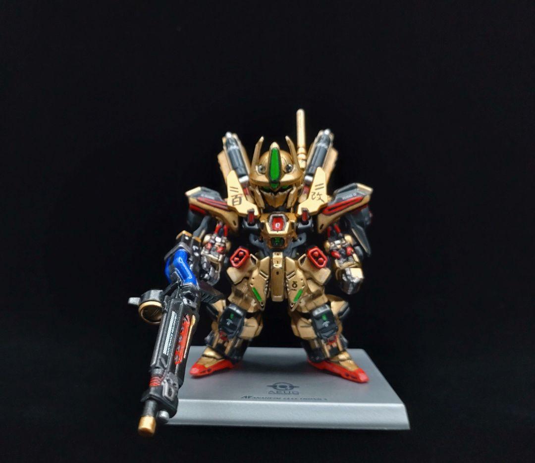 ゆ*】様 ガンダムコンバージ フルアーマー百式改 全塗装完成品