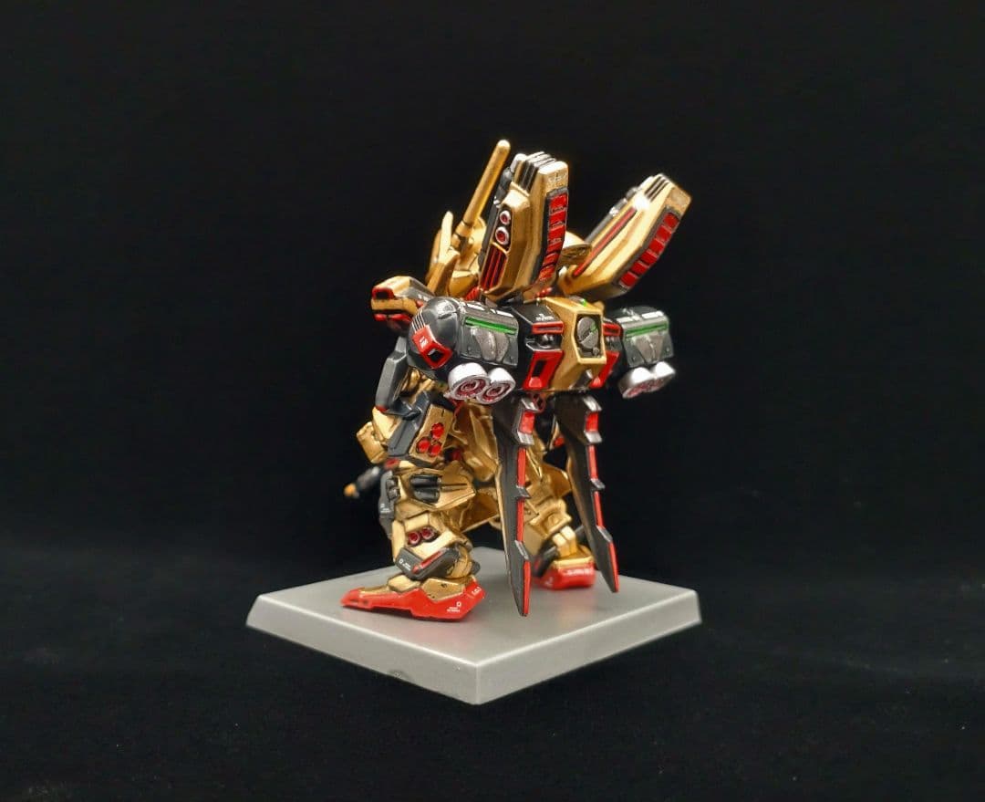 ゆ*】様 ガンダムコンバージ フルアーマー百式改 全塗装完成品