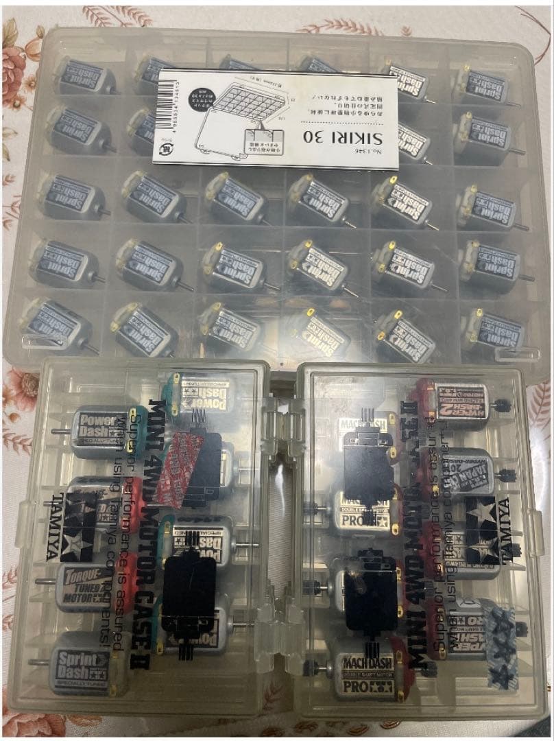 ミニ四駆 モーター まとめ売り スプリントダッシュ パワーダッシュ 98個