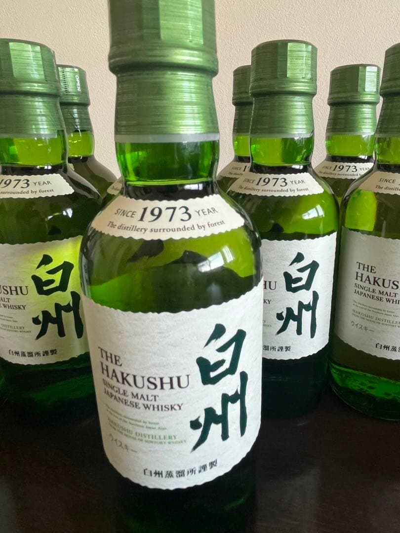 サントリー　山崎、白州シングルモルトウイスキー180ml 計47本