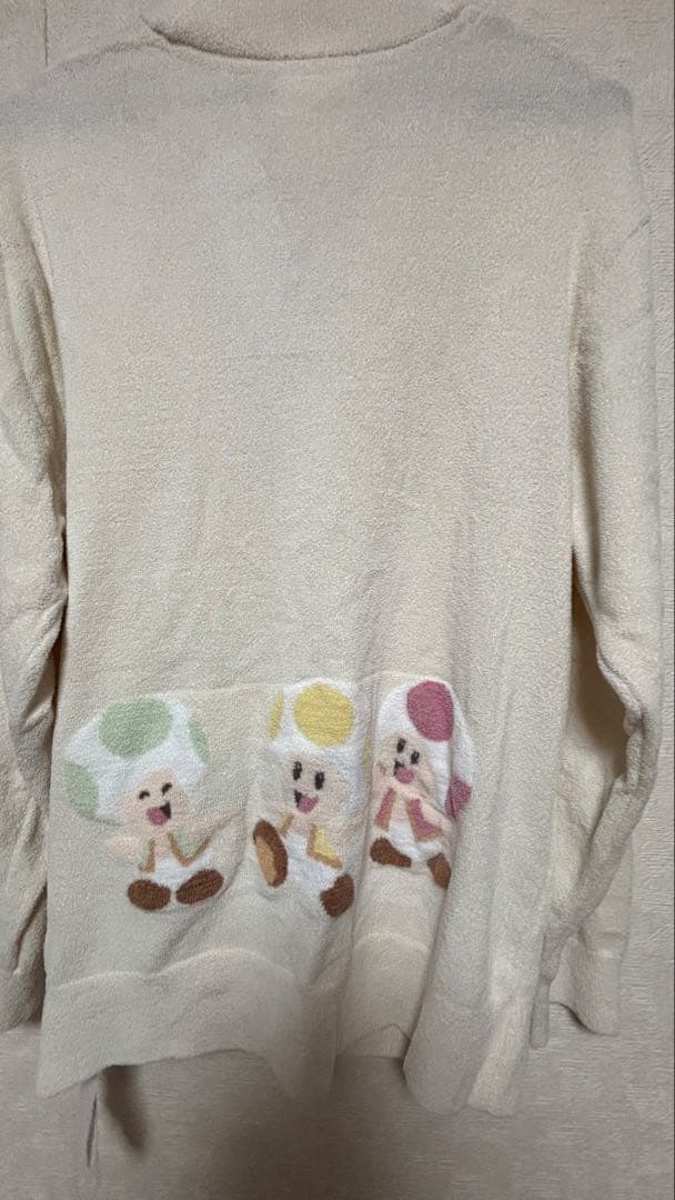 ジェラートピケ　マリオコラボ　カーディガン