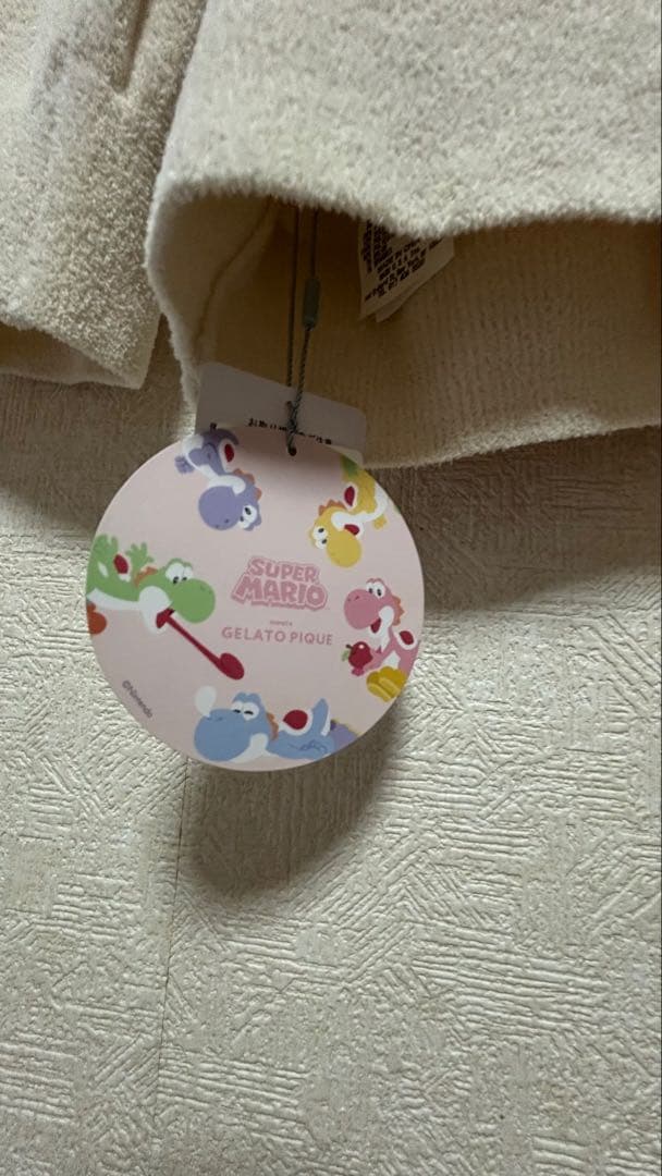 ジェラートピケ　マリオコラボ　カーディガン