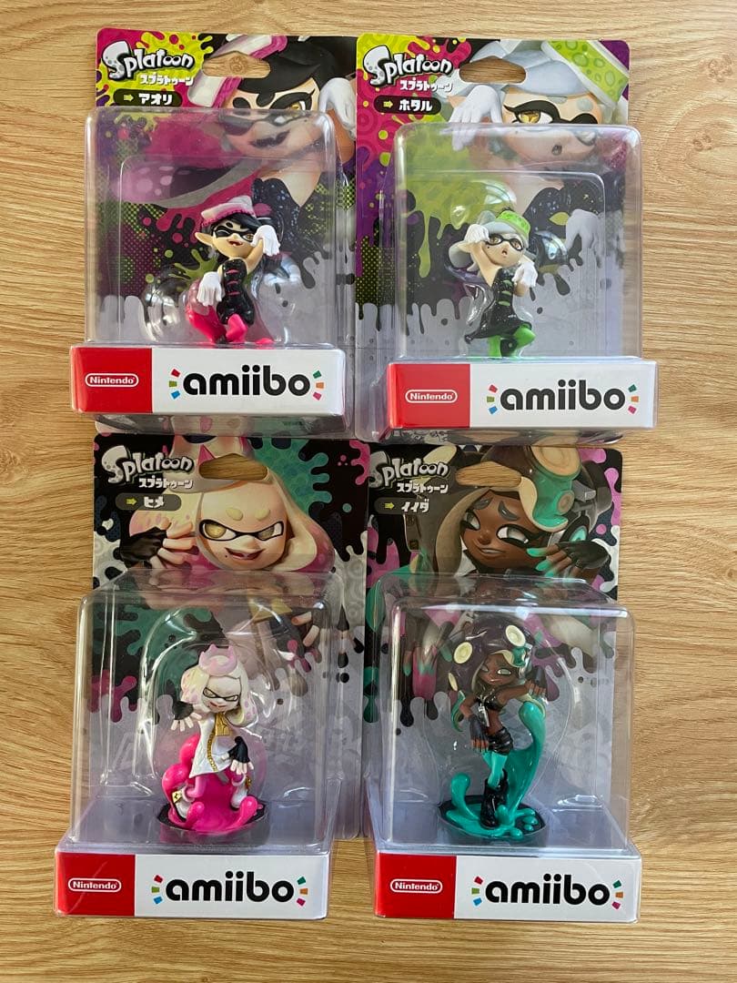 スプラトゥーンamiibo 全種19種類　美品　コンプリート　ジオラマキット２種