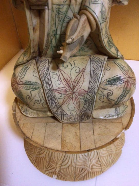 高さ約43センチ　観音像