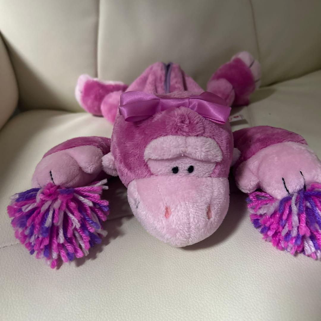 NICI筆箱　nici ピンクゴリラ　チアリーダー　ゴリラチア　ペンケース