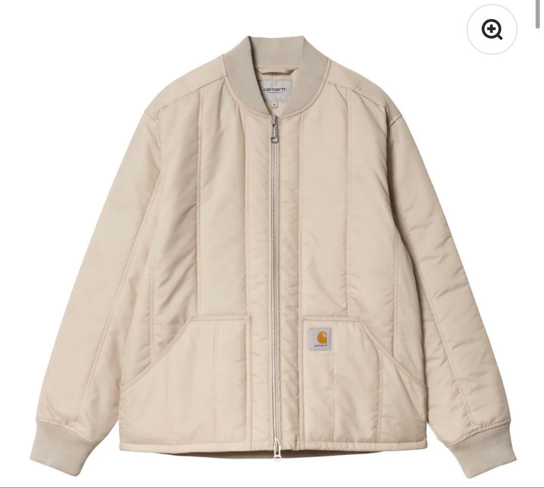 Carhartt ベージュ　ジャケット　SサイズLACHLAN LINER