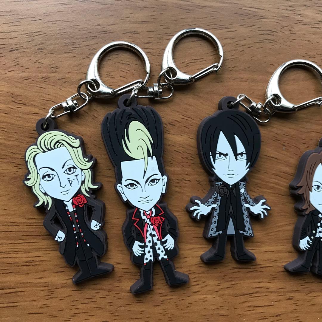 buck-tick ラバーキーホルダー 5個　コンプ　匿名配送