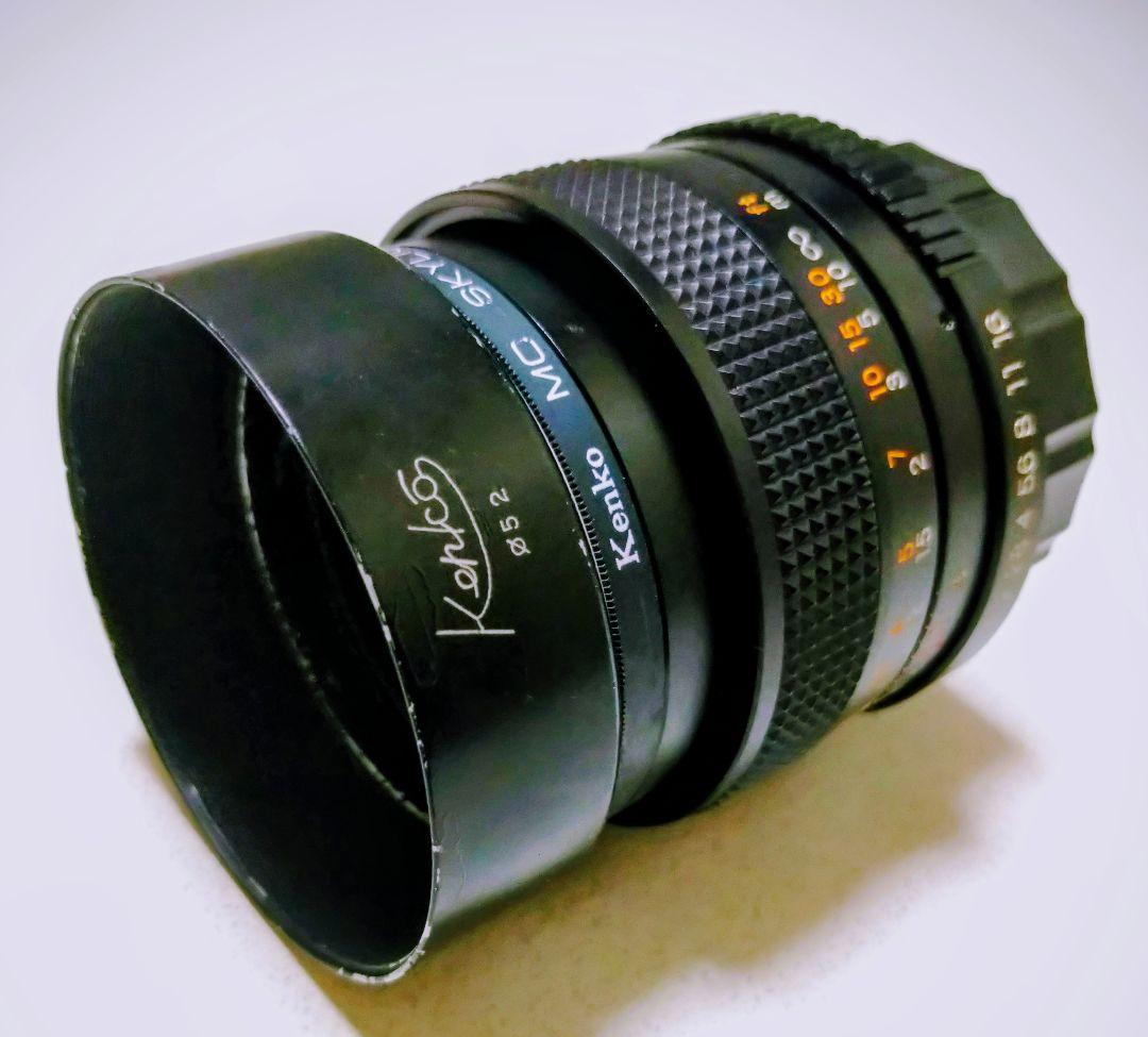 希少銘玉 Yashica ML 50mm f/1.4 メタルフード付