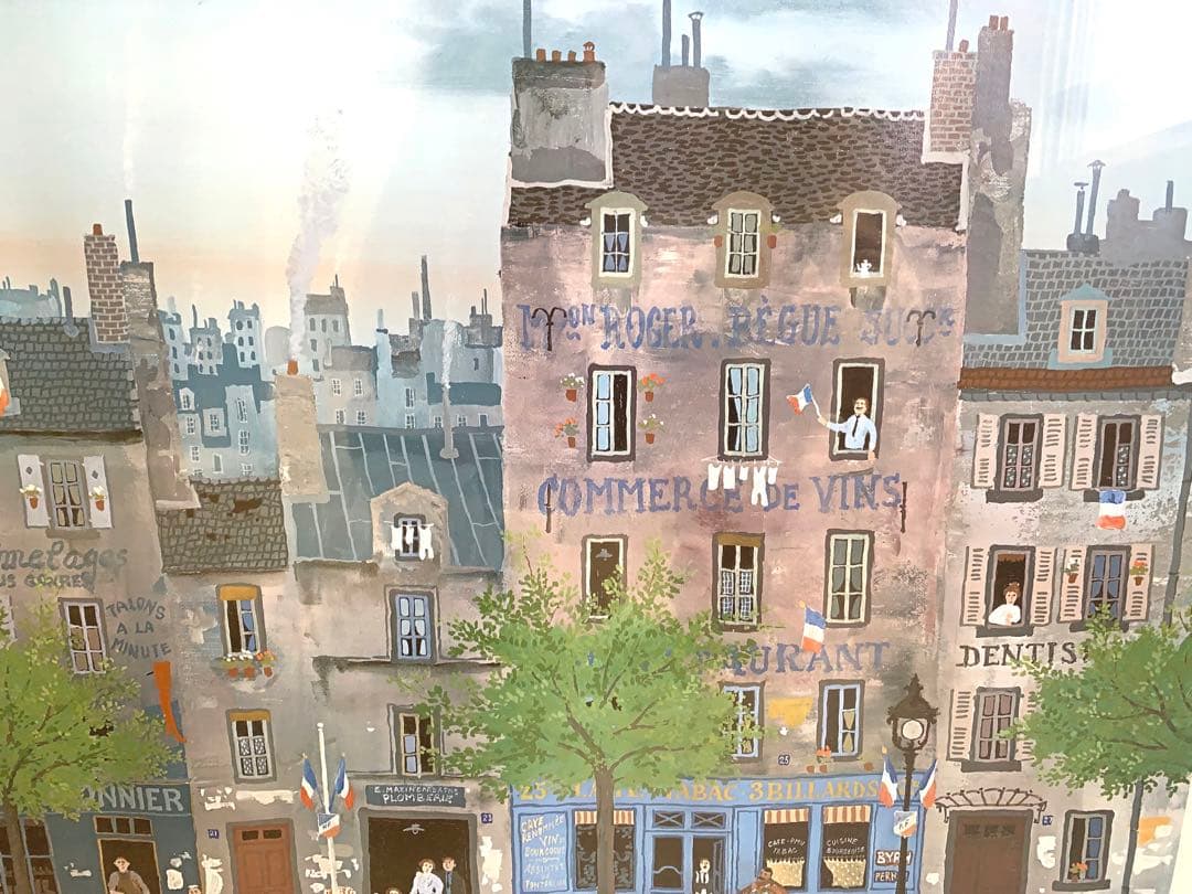 ドラクロワミッシェル　大型ポスター額入り